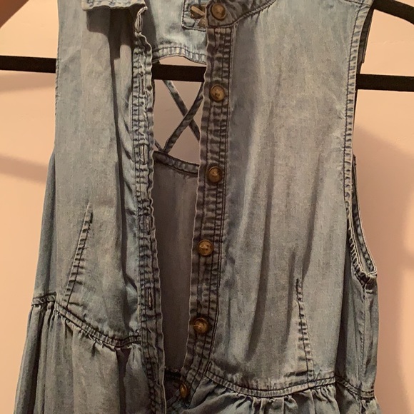 Jean summer dress - Picture 2 of 4